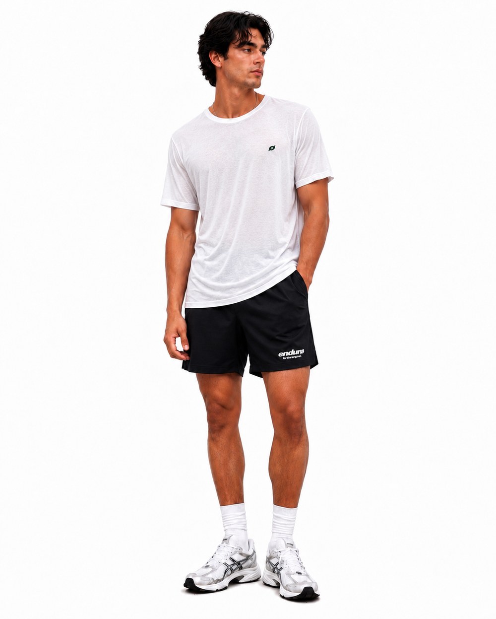 Essential Tee in Bone