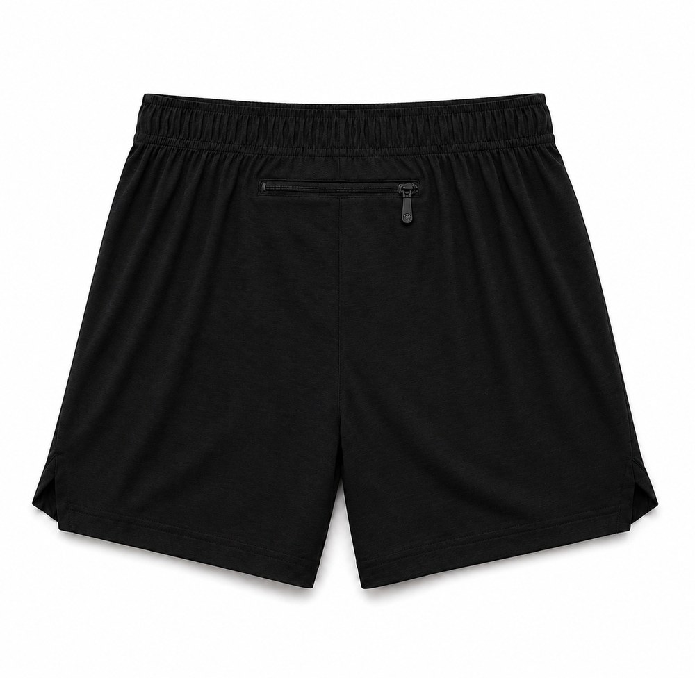 STRATUS Pace Merino Long Run Short 5″, view 2