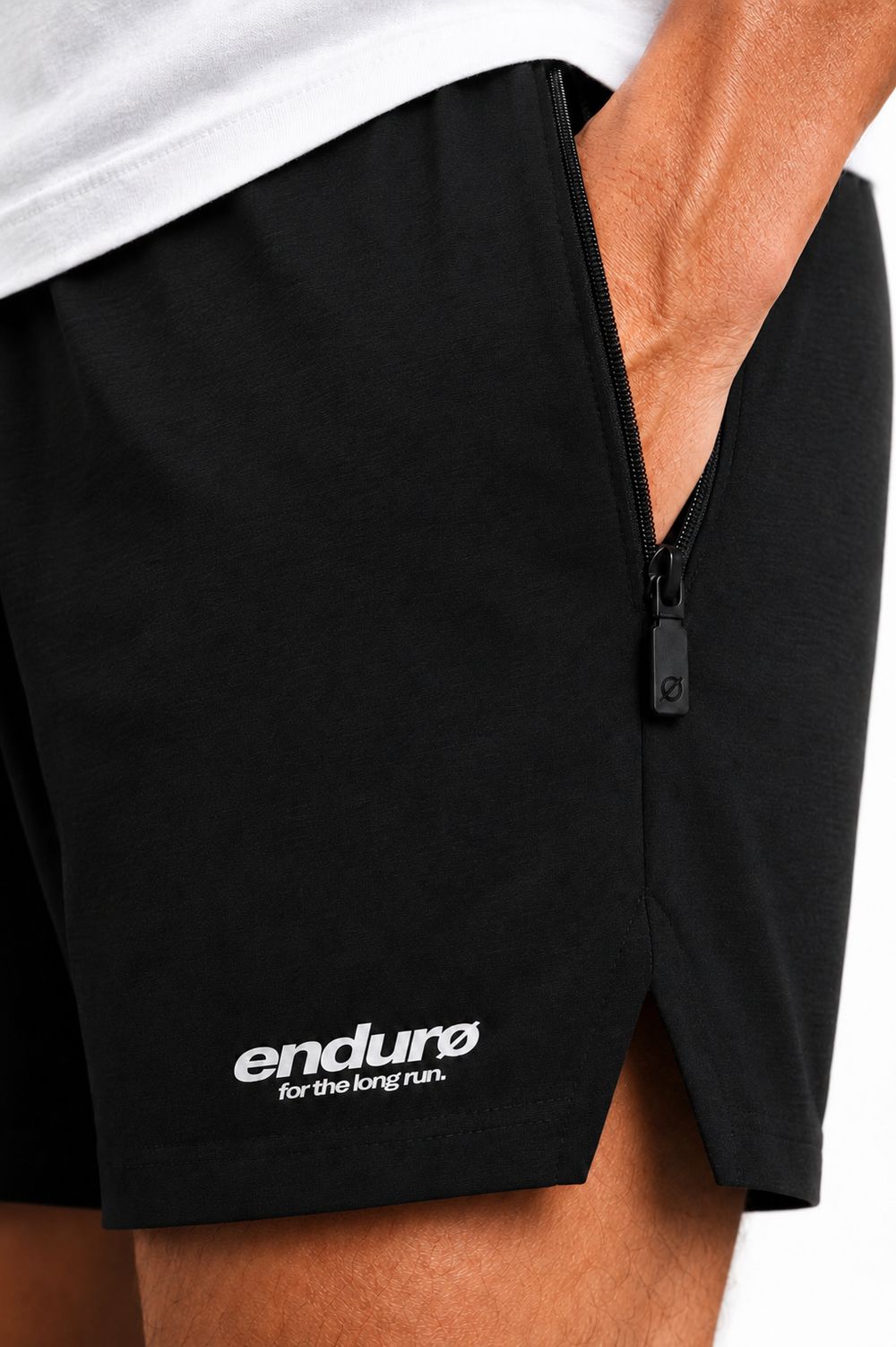 STRATUS Pace Merino Long Run Short 5″, view 5