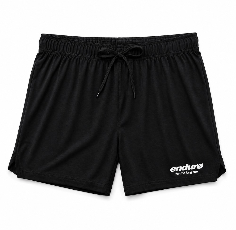 Men's Merino Long Run Short 5 inch, front