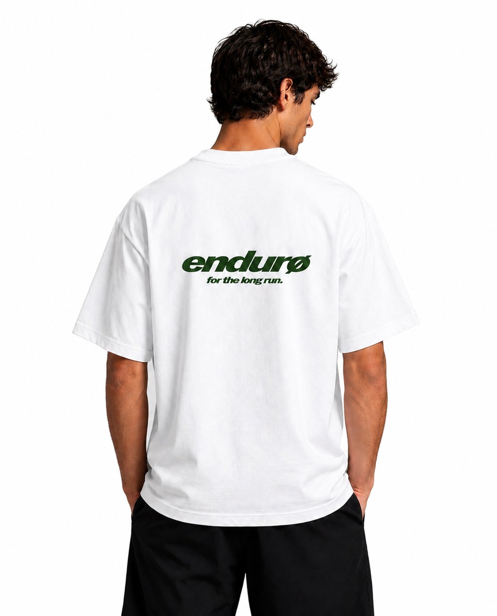 Merino Long Run Tee, back